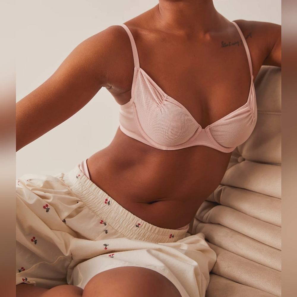 FREE PEOPLE🩷 HEARTTHROB UNDERWIRE BRA SIZE S